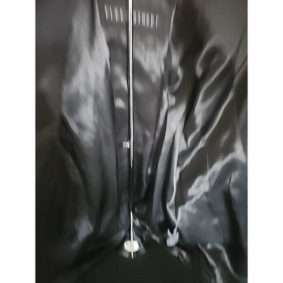 FLEET STREET Polyester/cotton Car Jacket Coat Womens size M Black With Belt - Picture 5 of 8